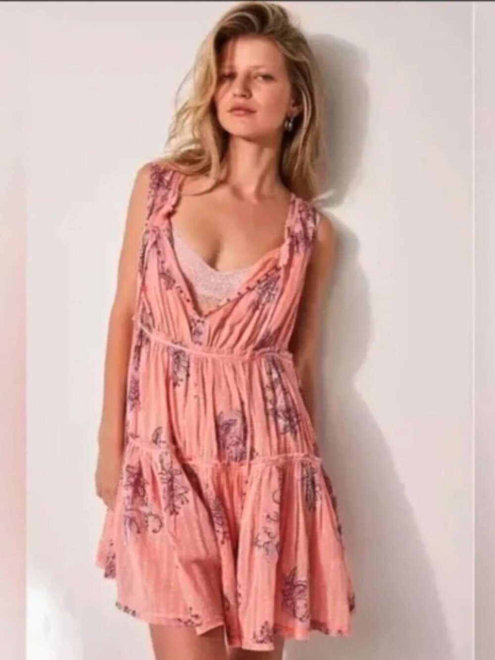 NWOT Like New Free People intimately SunDown Romper Small